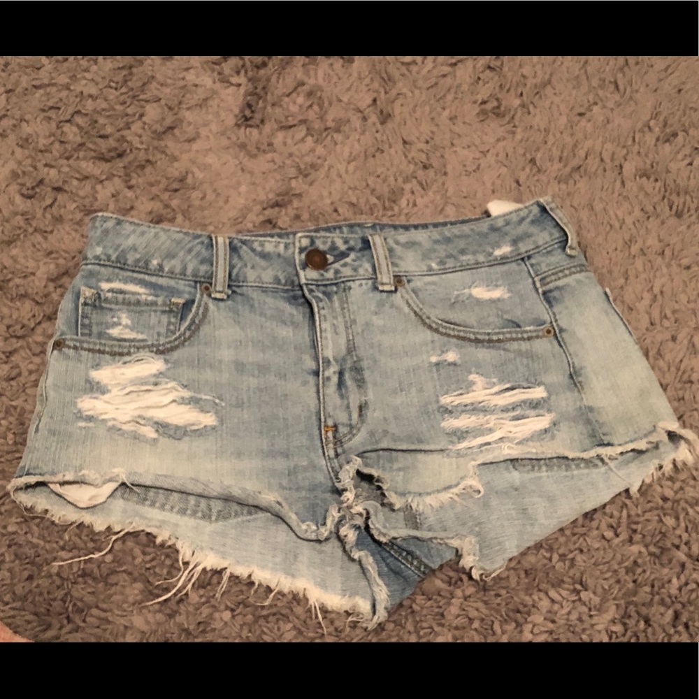 American Eagle Distressed Shorts